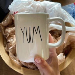 Rae Dunn “Yum” Mug
